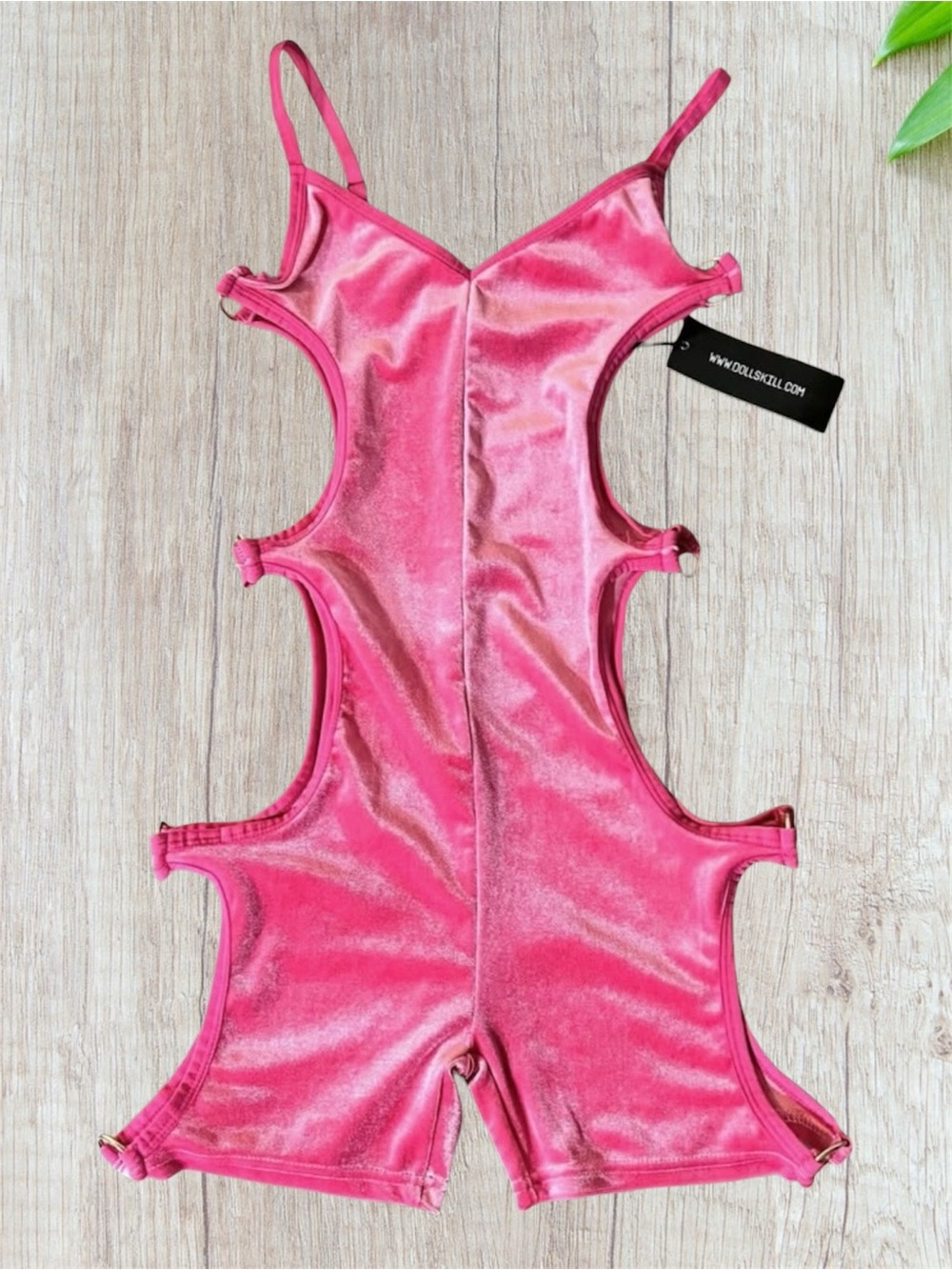 Club EXX Pink Velvet bodysuit - XS | New with tags